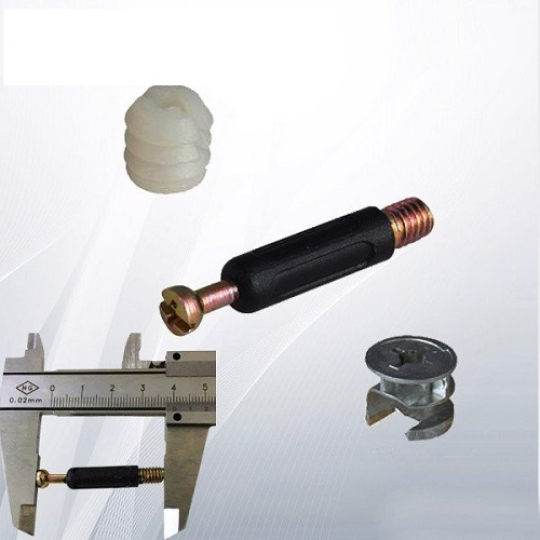 Chốt cam liên kết cốt đen dài 44mm
