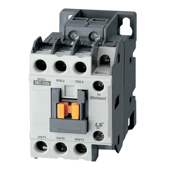 Khởi động từ, Contactor LS MC-22b 220V 22A 11kW 1NC+1NO