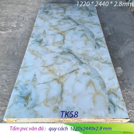 Tấm PVC vân đá- TK 58