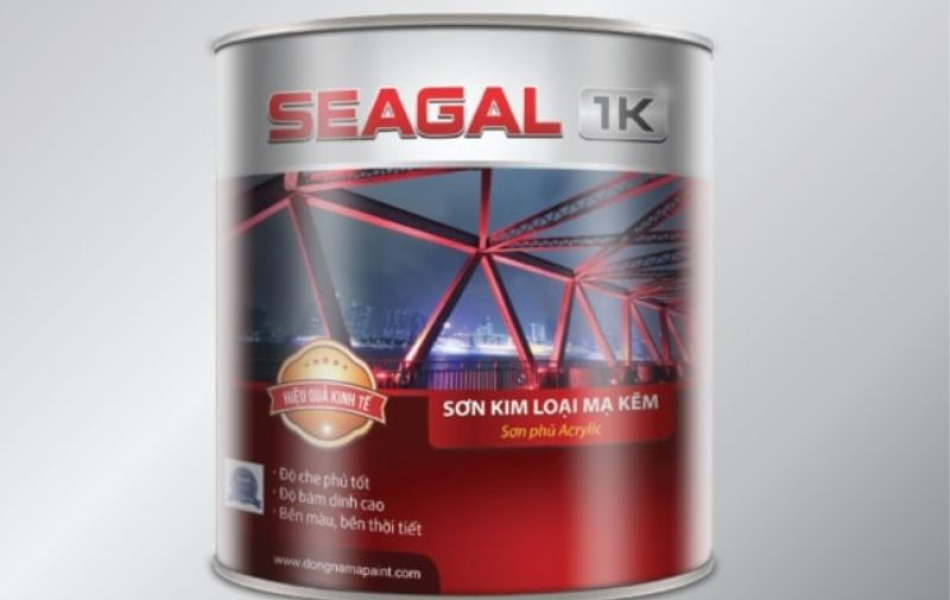 Sơn sắt mạ kẽm 1 thành phần, 2 thành phần
