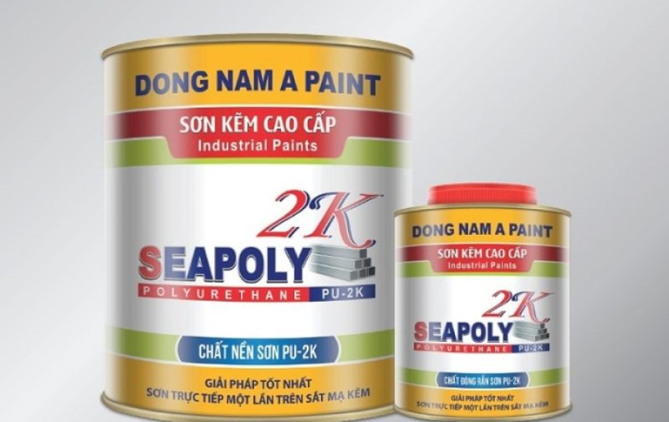 Sơn sắt mạ kẽm 1 thành phần, 2 thành phần