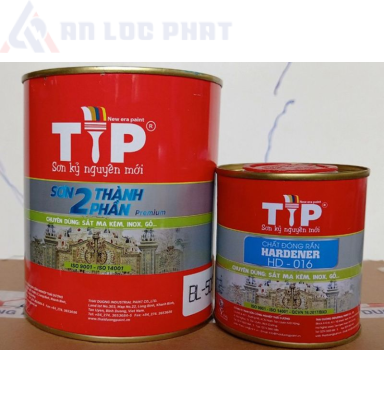 Sơn sắt mạ kẽm 1 thành phần, 2 thành phần