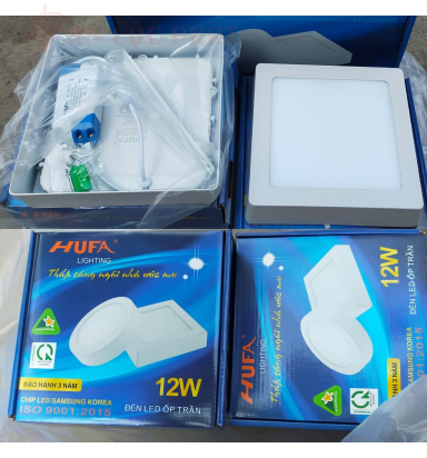 Đèn LED Ốp Trần 12W
