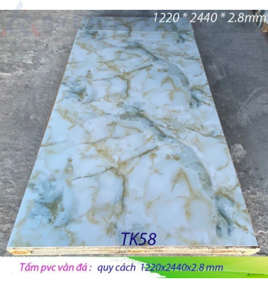 Tấm PVC vân đá- TK 58