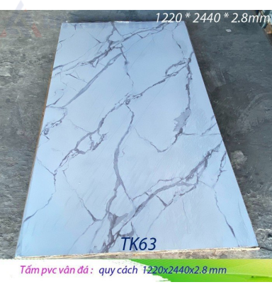  Tấm PVC Vân Đá- TK 63